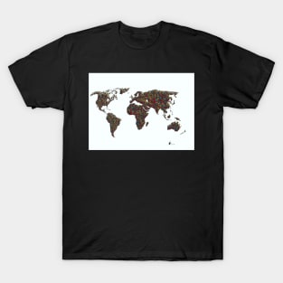 ASL World Map T-Shirt